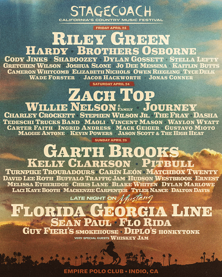 Win tickets to Stagecoach 2027